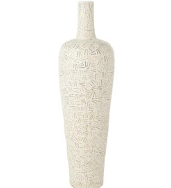 J-Line Wazon Lauwra 100 cm biały