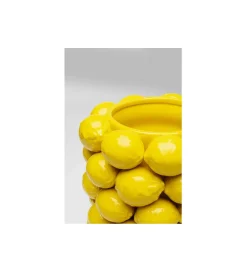 KARE Wazon Lemon Juice 43 cm żółty