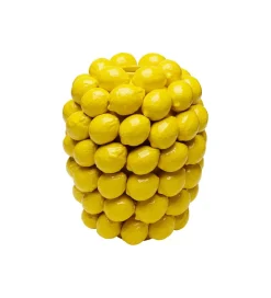 KDesign Wazon Lemon Juice 40 cm żółty