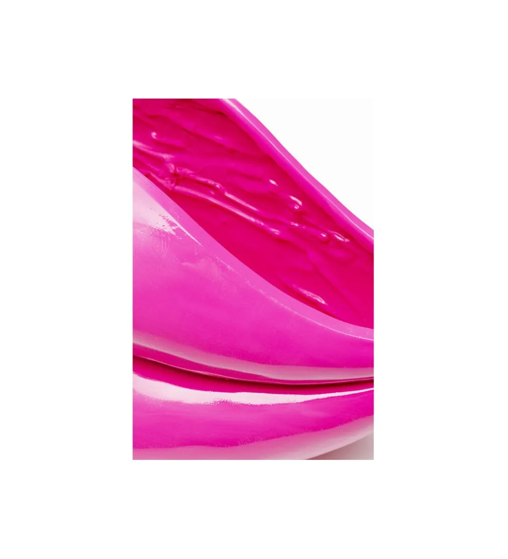 KDesign Wazon LIPS 56 cm różowy