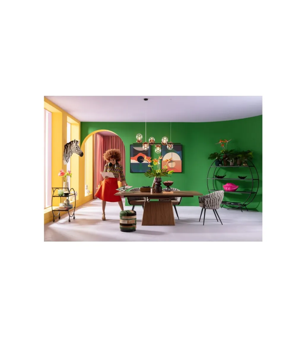 KDesign Wazon LIPS 56 cm różowy