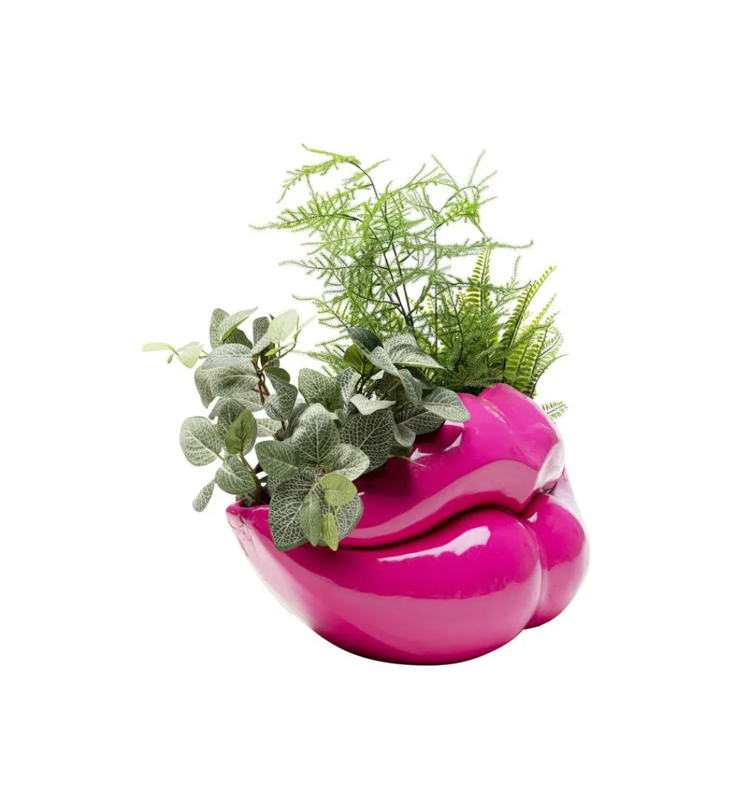 KDesign Wazon LIPS 56 cm różowy