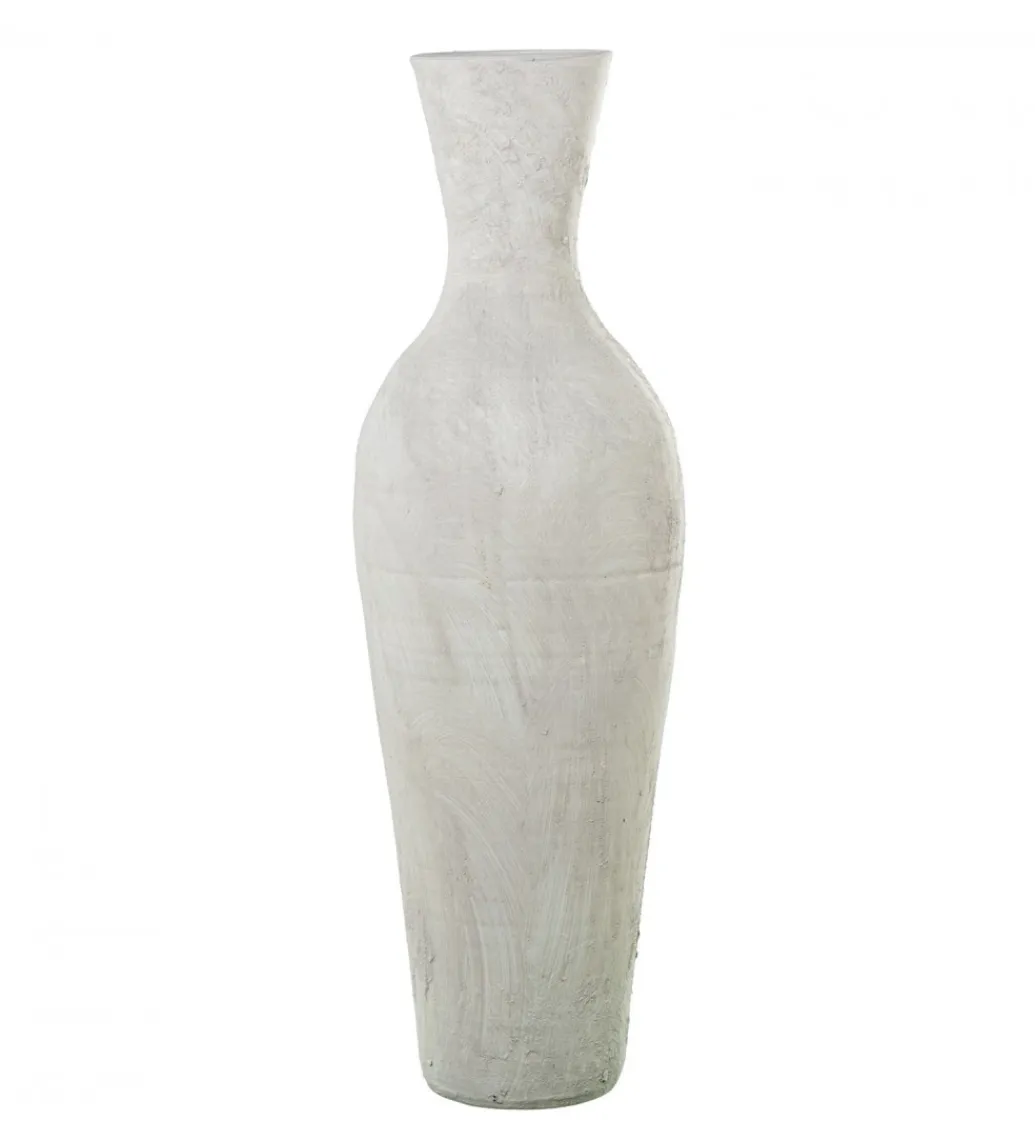 Exclusivas Wazon MATT 80 cm ceramika biała