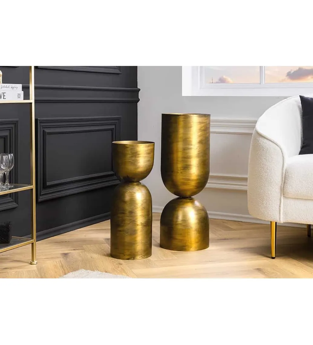 Invicta Interior Wazon OMAI 70 cm złoty