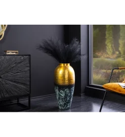 Invicta Interior Wazon ORIENT M 50 cm złoto z patyną