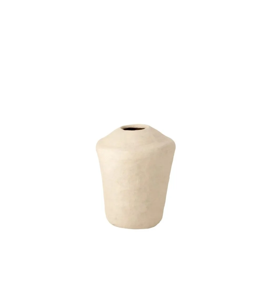 J-Line Wazon Paper Mache biały