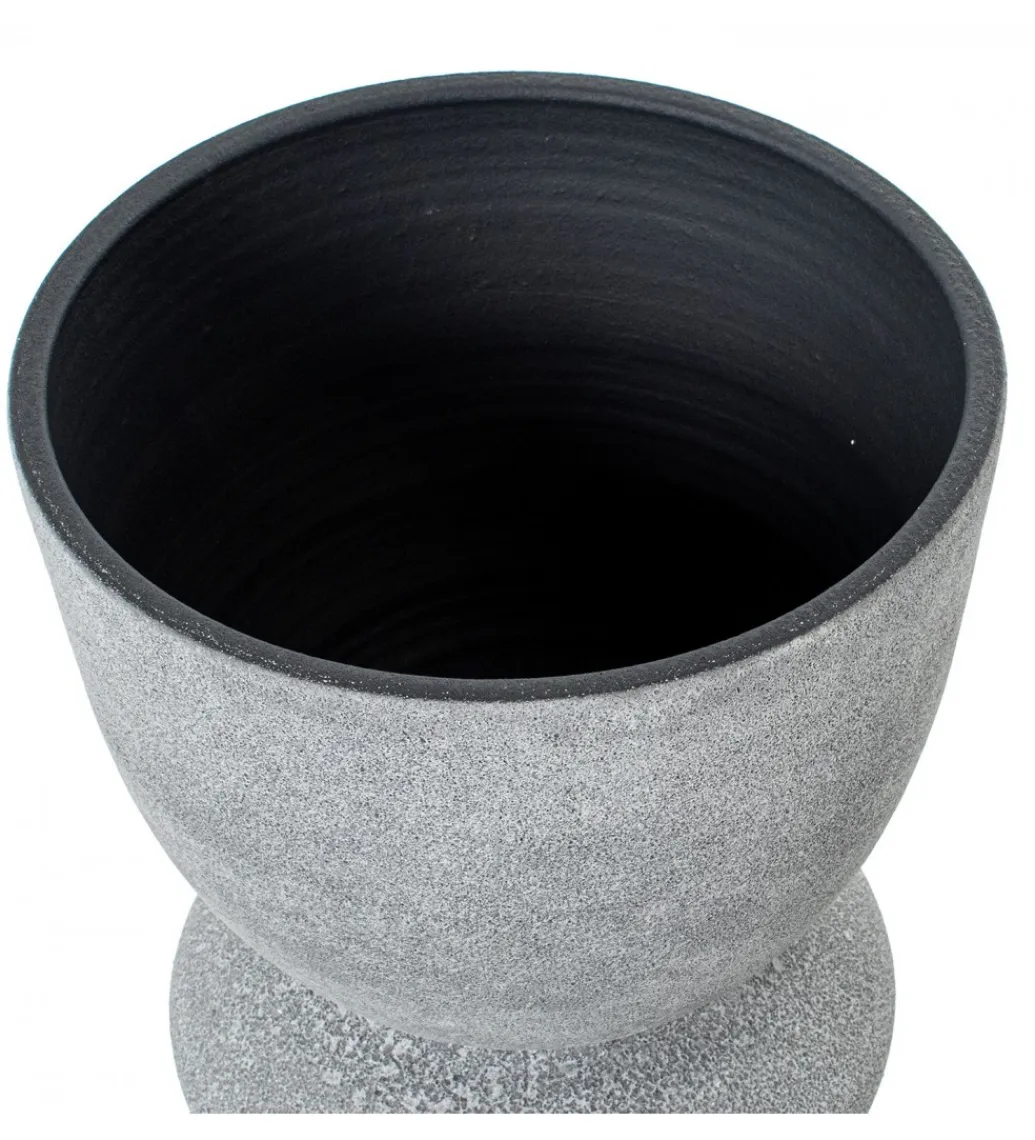 Exclusivas Wazon PASTERO 50 cm szary