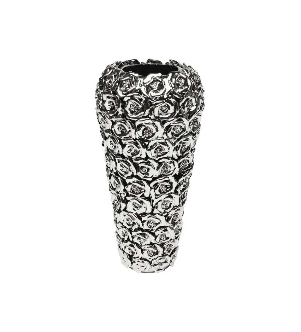 KDesign Wazon ROSE MULTI 36 cm chromowany