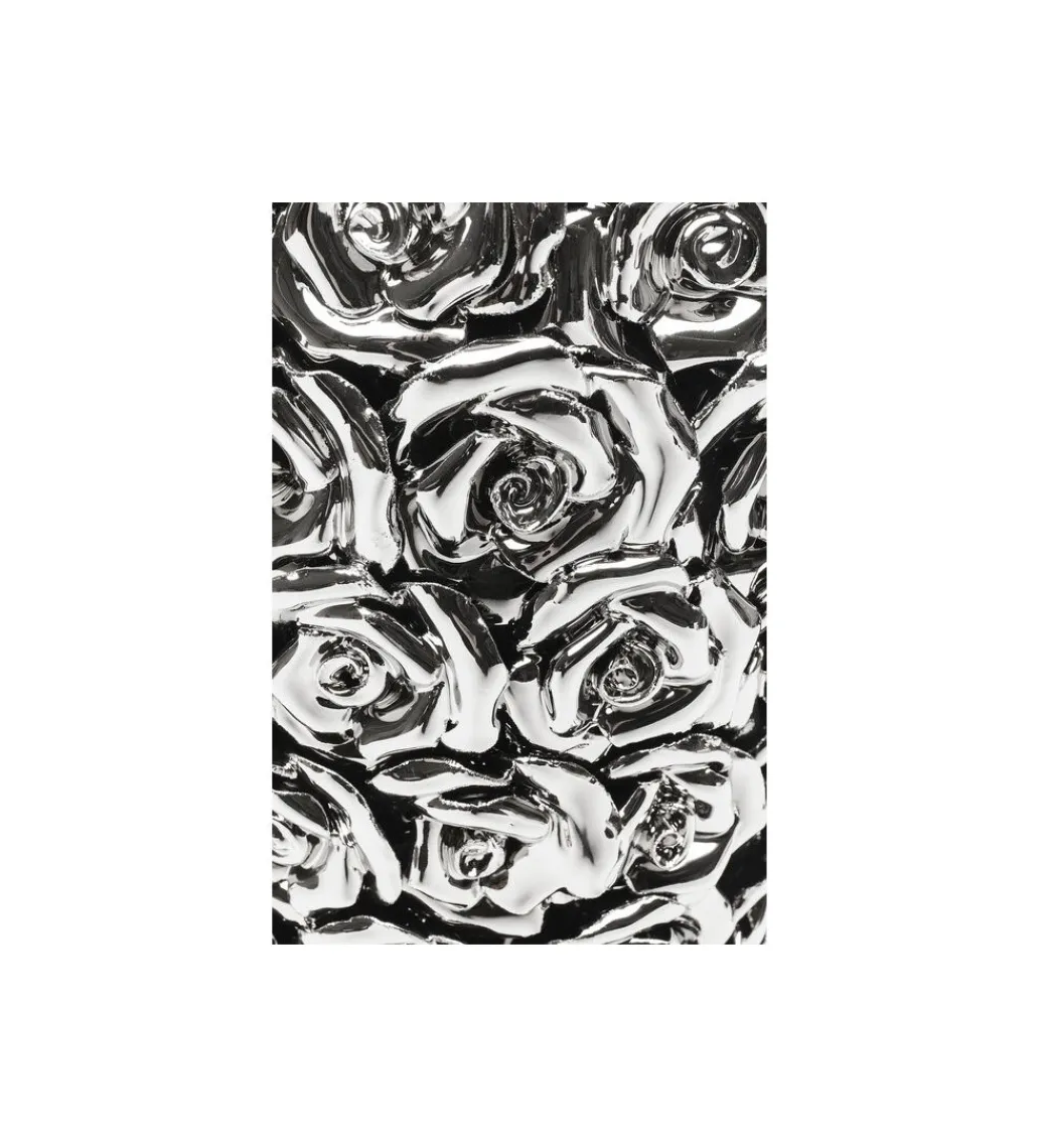 KDesign Wazon ROSE MULTI 36 cm chromowany