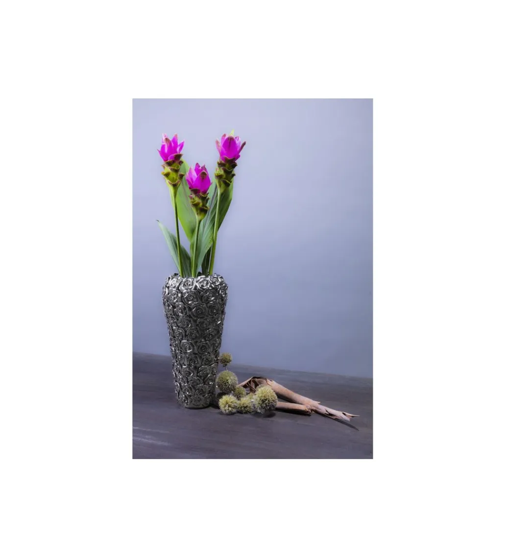 KDesign Wazon ROSE MULTI 36 cm chromowany