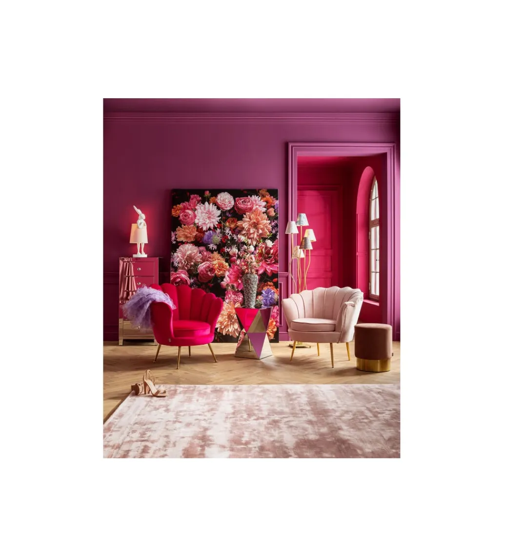 KDesign Wazon ROSE MULTI 36 cm chromowany