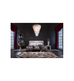 KDesign Wazon ROSE MULTI 45 cm chromowany