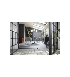 KDesign Wazon Roulette 24 cm czarno biały