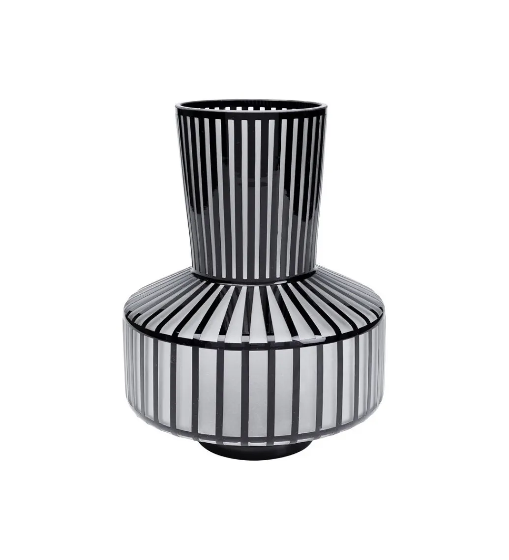 KDesign Wazon Roulette 24 cm czarno biały
