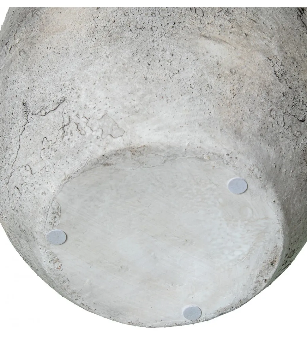 Exclusivas Wazon RUSTIC 20 cm ceramika szary