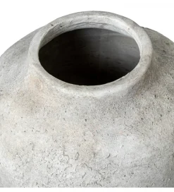 Exclusivas Wazon RUSTIC 43 cm ceramika szary