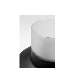 KDesign Wazon Shadow 34 cm czarno biały