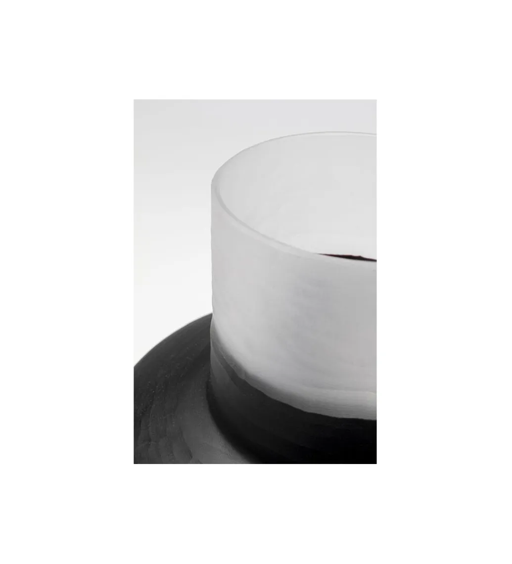 KDesign Wazon Shadow 34 cm czarno biały