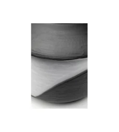 KDesign Wazon Shadow 34 cm czarno biały