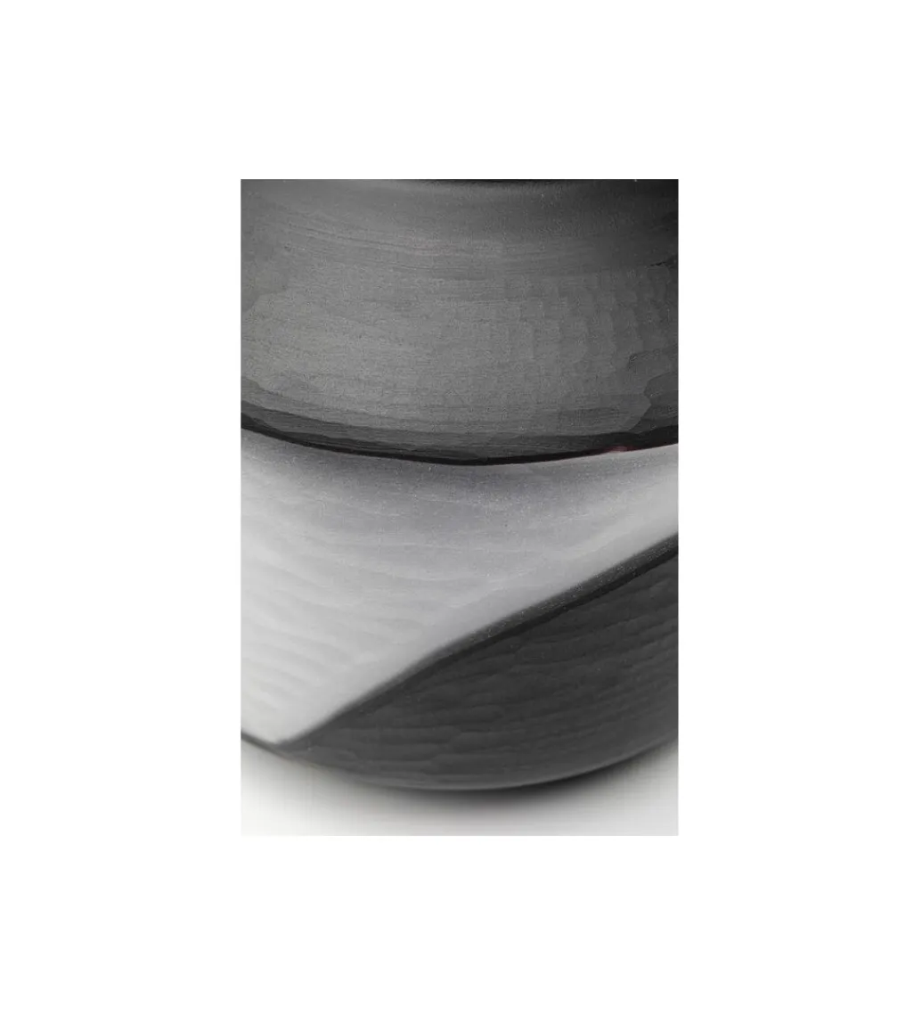 KDesign Wazon Shadow 34 cm czarno biały