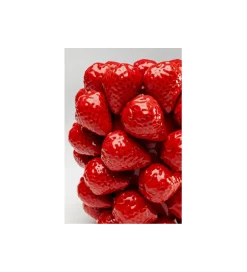 KDesign Wazon Strawberries 24 cm czerowny