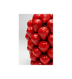 KDesign Wazon Strawberries  30 cm czerwony