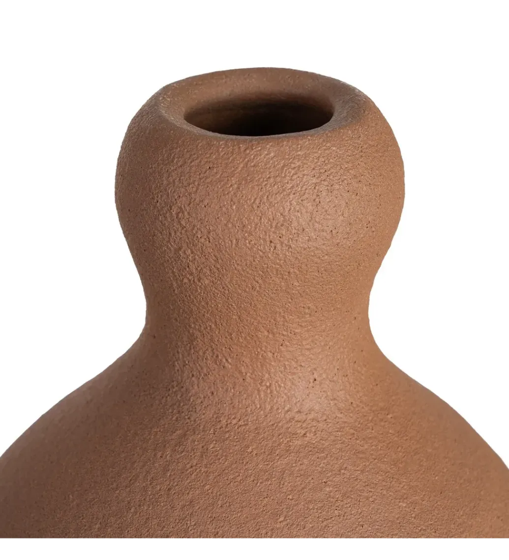Zona-Design Wazon TAGIN 40 cm ceramika brązowy