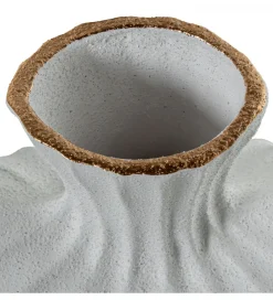Exclusivas Wazon WAYA 31 cm ceramika biały