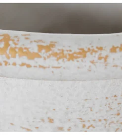 Exclusivas Wazon ZAGA 48 cm ceramika biały