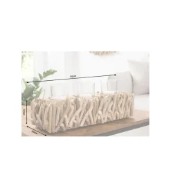Invicta Interior - przedsprzedaż Świecznik Fossil Driftwood