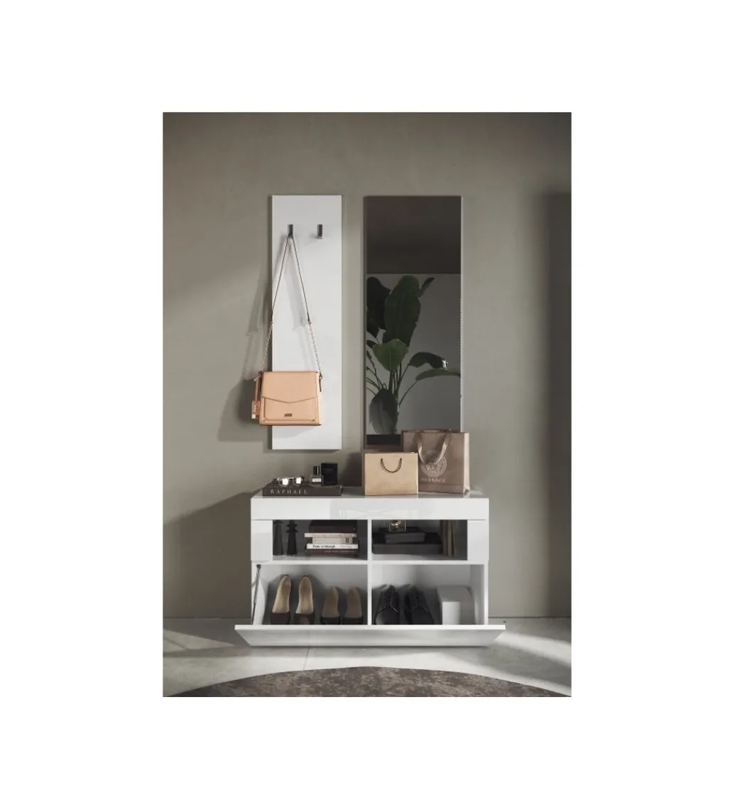 MCA Linia Włoska Wieszak BASIC 31 cm biały