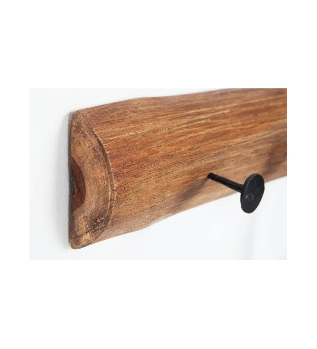 Invicta Interior Wieszak ścienny Hemingway 50 cm drewno teak