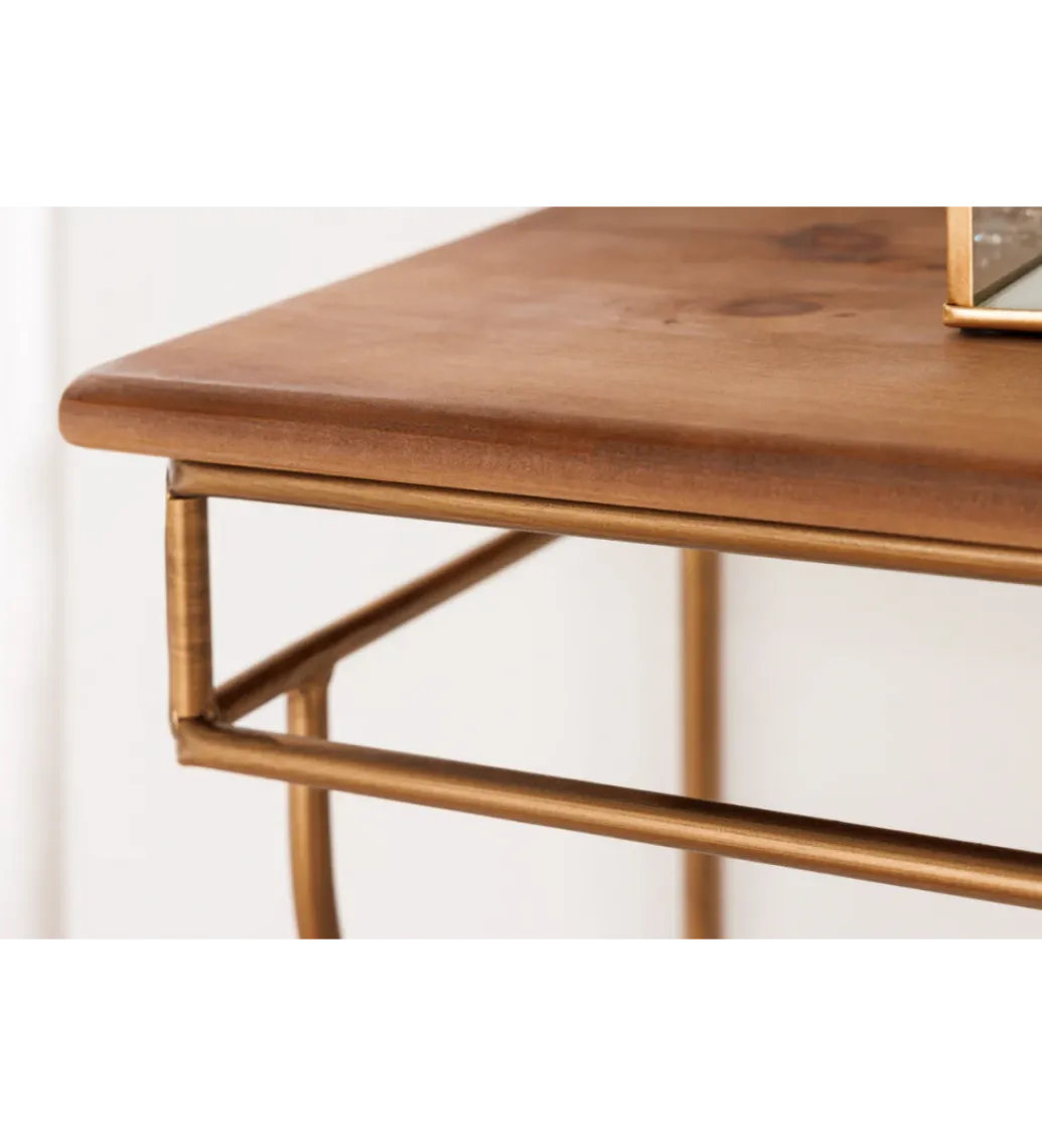 Invicta Interior - przedsprzedaż Wieszak ścienny HERITAGE 80 cm drewno sosna