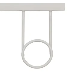 Zona-Design Wieszak LUDANO 50 cm biały naturalny czarny