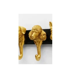 KDesign Wieszak RACK DOG FAMILY 69 cm złoty