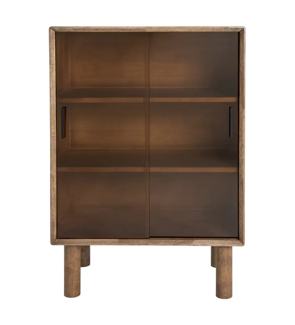 Zona-Design Witryna AMY 100 cm drewno kauczuk
