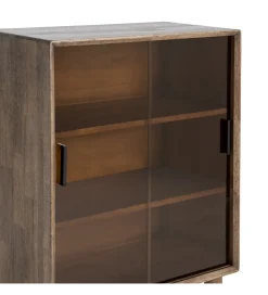 Zona-Design Witryna AMY 100 cm drewno kauczuk