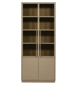 WOOOD Witryna CASA 236 cm drewno sosny piaskowy