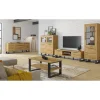 Helvetia Witryna Halle 120 cm w optyce dąb wotan
