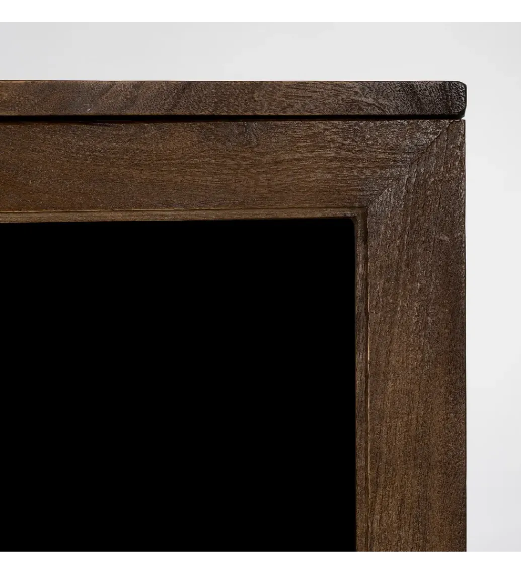 Zona-Design Witryna KOST 140 cm drewno mango brązowy