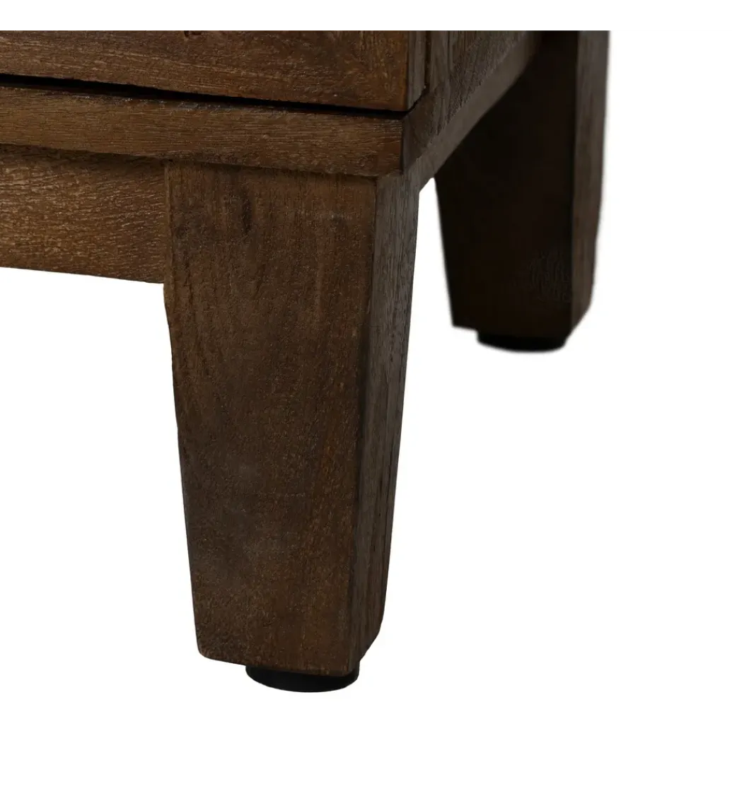 Zona-Design Witryna KOST 140 cm drewno mango brązowy