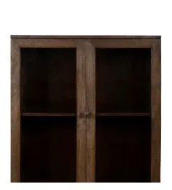 Zona-Design Witryna KOST 140 cm drewno mango brązowy