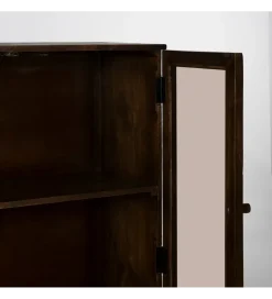 Zona-Design Witryna KOST 140 cm drewno mango brązowy