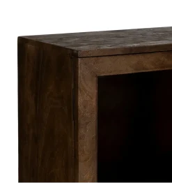 Zona-Design Witryna KOST 140 cm drewno mango brązowy