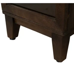 Zona-Design Witryna KOST 180 cm drewno mango brązowy