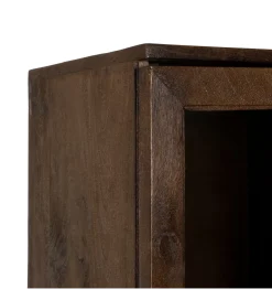 Zona-Design Witryna KOST 180 cm drewno mango brązowy