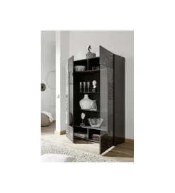 MCA Linia Włoska Witryna MIRO 120 cm antracyt