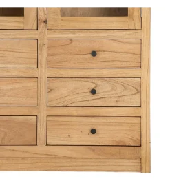 Zona-Design Witryna OMENTA 180 cm drewno mindi naturalna