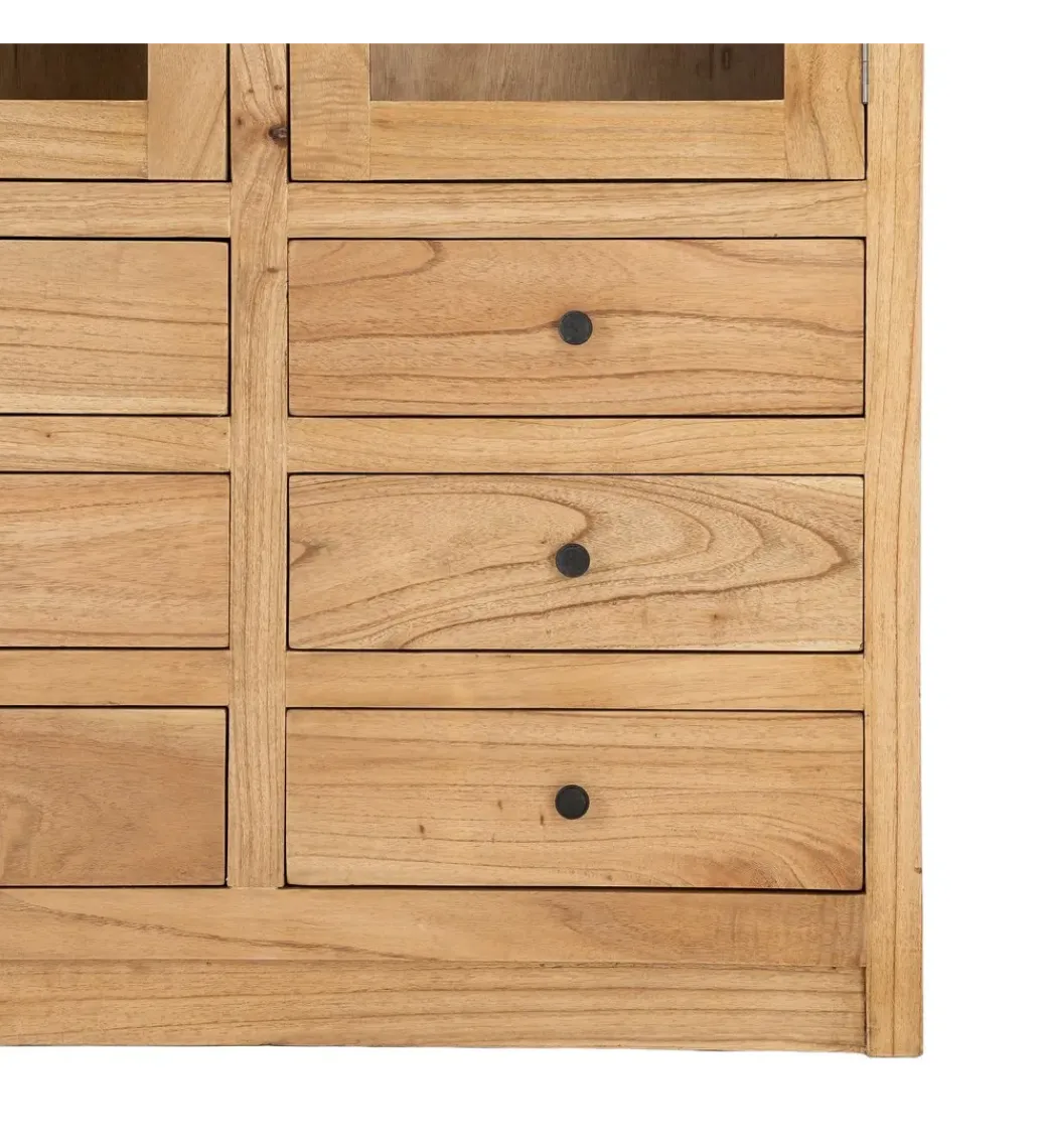 Zona-Design Witryna OMENTA 180 cm drewno mindi naturalna