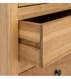 Zona-Design Witryna OMENTA 180 cm drewno mindi naturalna